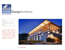 Tablet Screenshot of homedesignarchitects.com